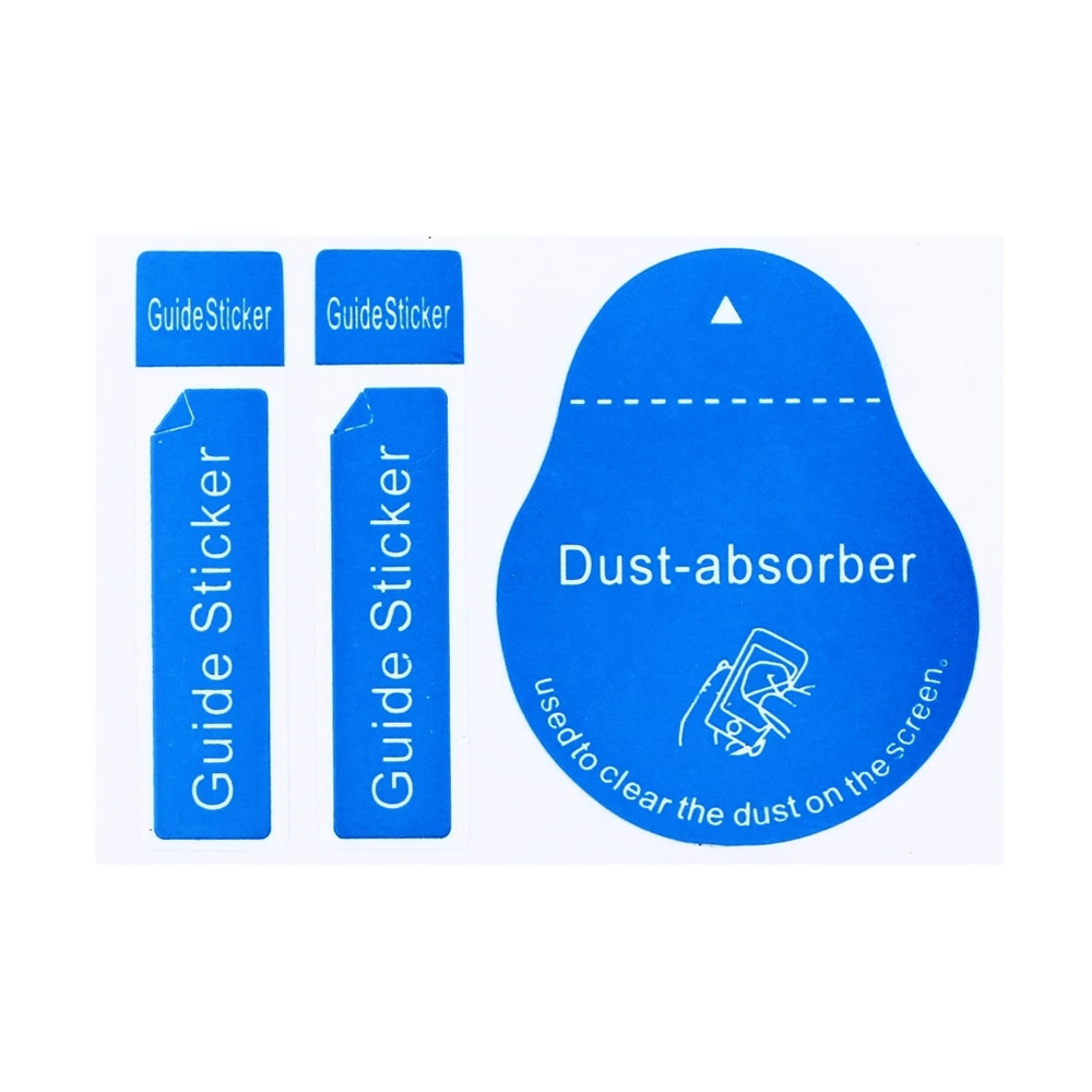 Dust Removal Sticker - สติกเกอร์ทำความสะอาดหน้าจอกระจกนิรภัย แผ่นดูดฝุ่นสำหรับโทรศัพท์มือถือ อุปกรณ์ทำความสะอาดหน้าจอ สติกเกอร์กำจัดฝุ่น