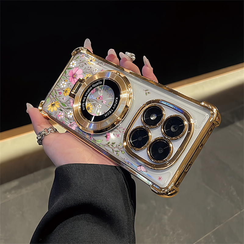 เคสโทรศัพท์ลายดอกไม้สีชมพูสำหร - Vivo Y28 บทวิจารณ์และราคา