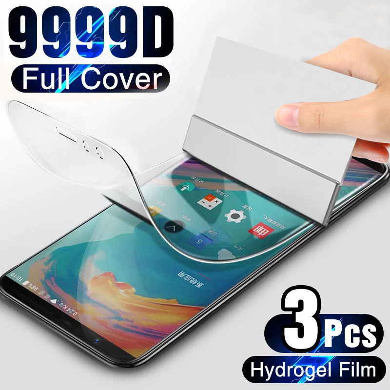 3PCS ไฮโดรเจลป้องกันหน้าจอสำหร - Flexible Tpu Film บทวิจารณ์และราคา